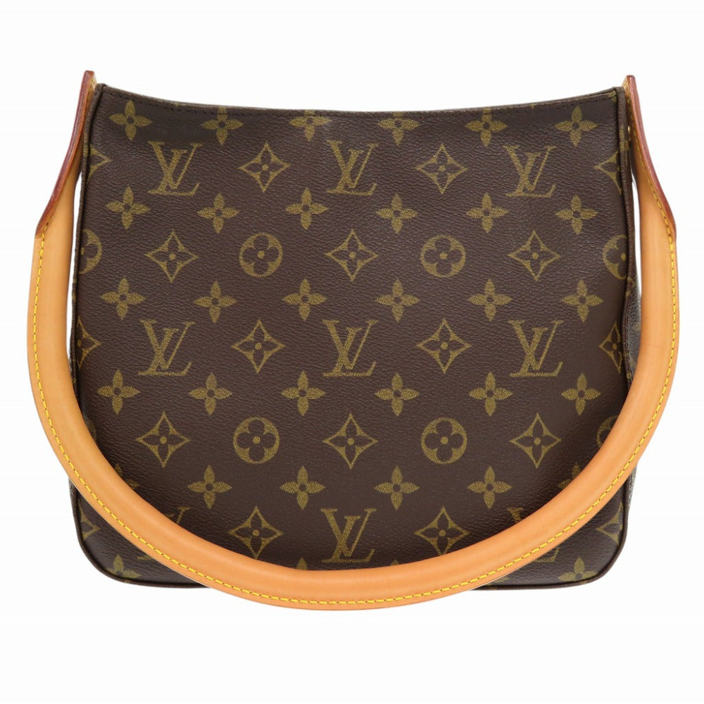 LOUIS VUITTON Shoulder Bag M51146 Monogram canvas Brown Monogram LoopingMM Women Used Authentic