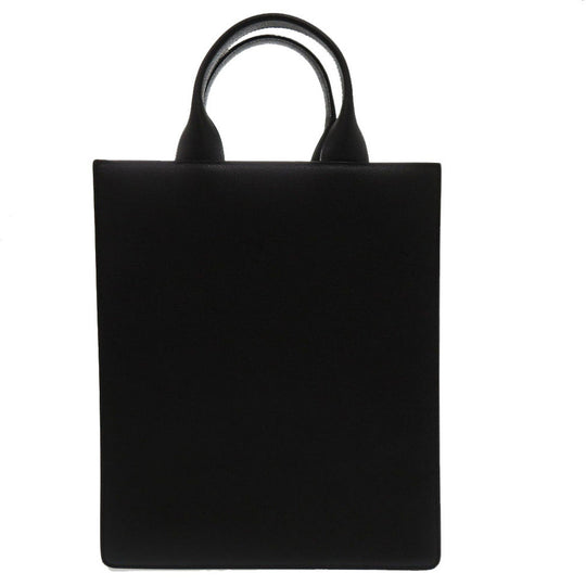 Valextra Tote Bag V5X44-028 leather black Voxy Tote SM