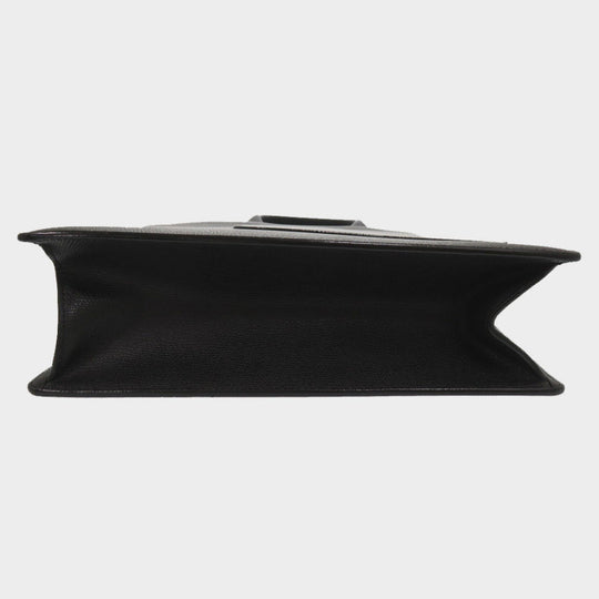 Valextra Tote Bag V5X44-028 leather black Voxy Tote SM