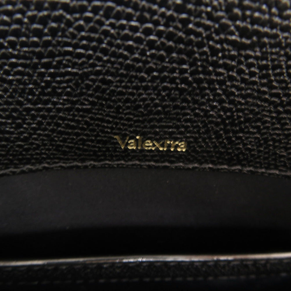 Valextra Tote Bag V5X44-028 leather black Voxy Tote SM