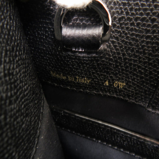 Valextra Tote Bag V5X44-028 leather black Voxy Tote SM
