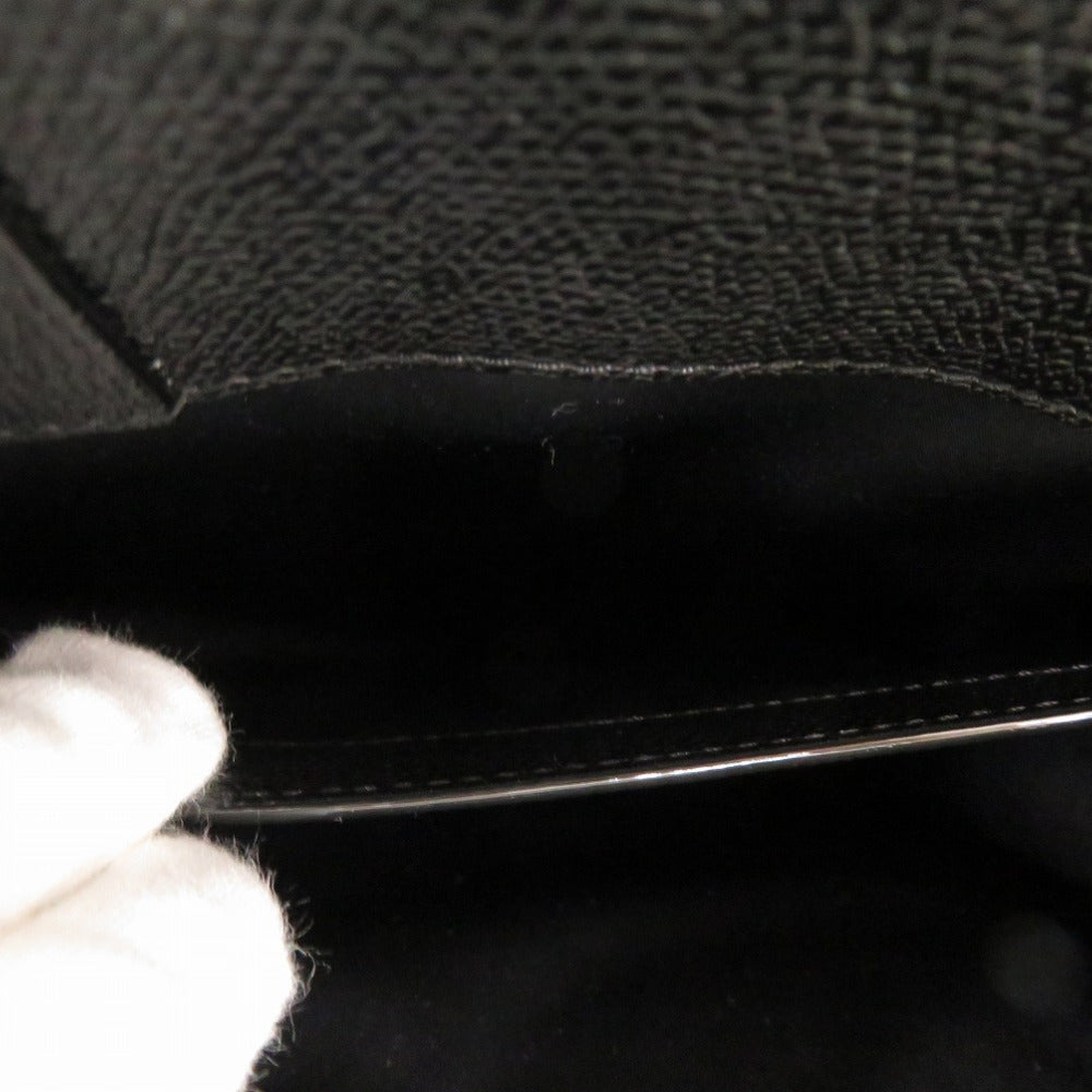 Valextra Tote Bag V5X44-028 leather black Voxy Tote SM