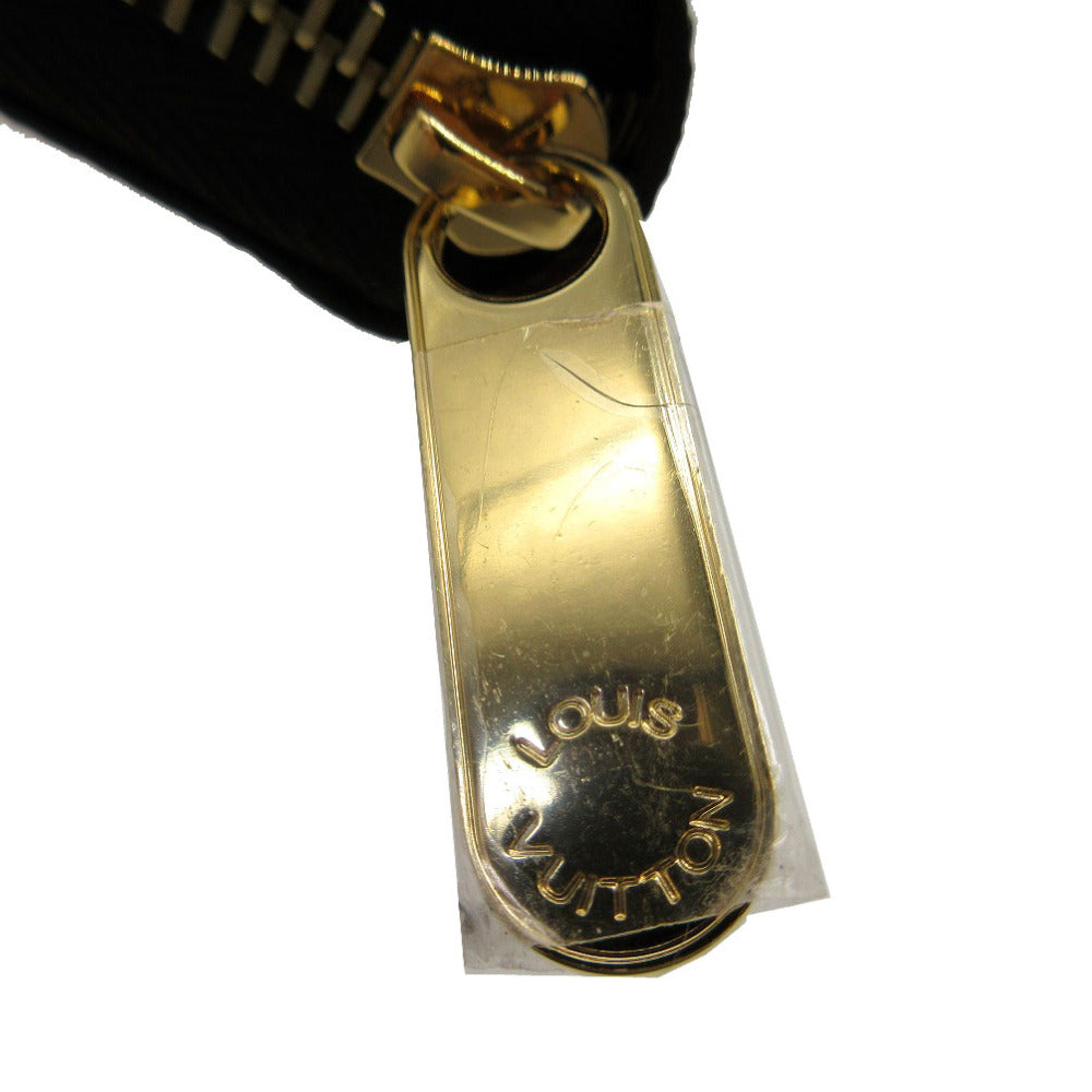 LOUIS VUITTON Long Wallet Purse M42616 Monogram canvas Brown Zip Around Monogram Zippy wallet Women Used Authentic