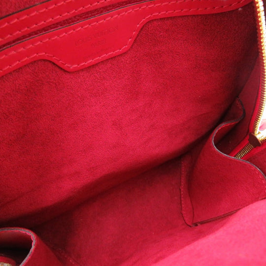 LOUIS VUITTON Backpack M52237 Epi Leather Castilian red Epi Mabillon Women Used Authentic