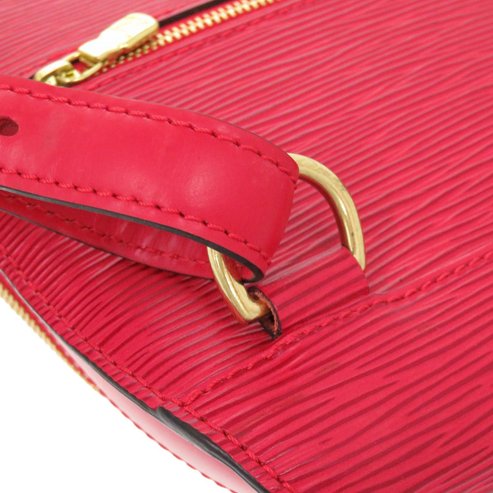 LOUIS VUITTON Backpack M52237 Epi Leather Castilian red Epi Mabillon Women Used Authentic