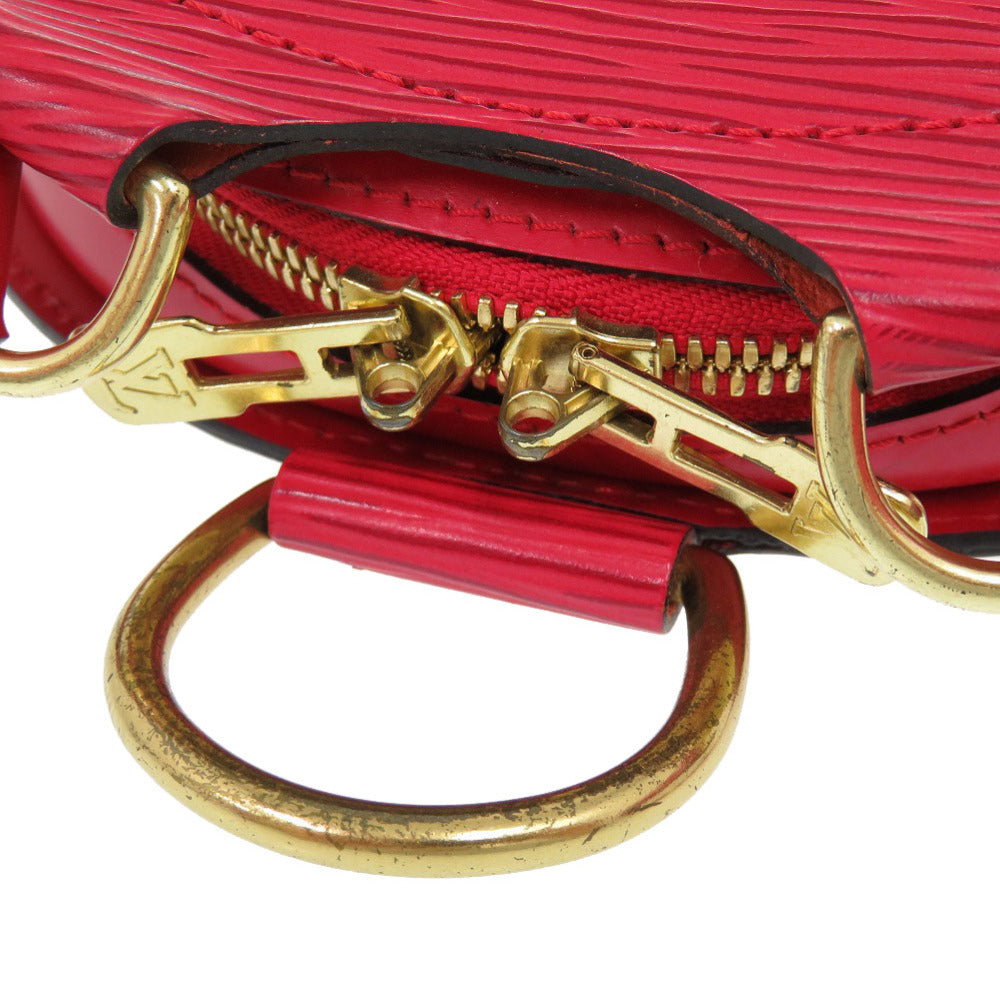 LOUIS VUITTON Backpack M52237 Epi Leather Castilian red Epi Mabillon Women Used Authentic