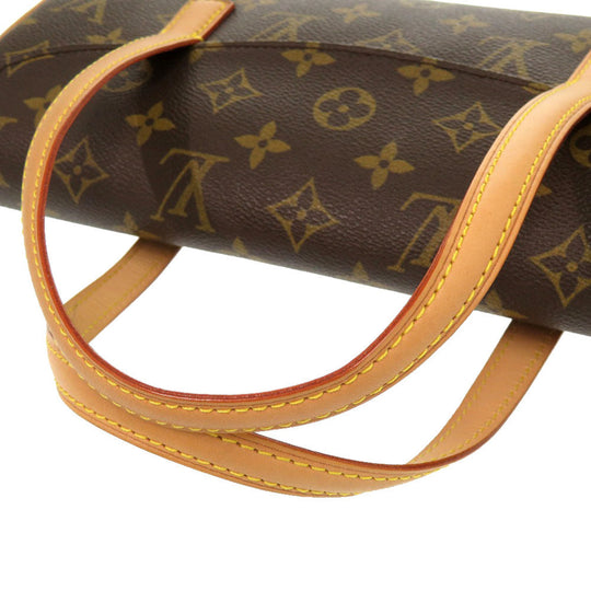 LOUIS VUITTON Handbag M51902 Monogram canvas Brown Monogram Sonatine Women Used Authentic