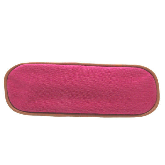 HERMES Pouch canvas pink Bored Pouch PM Women Used Authentic
