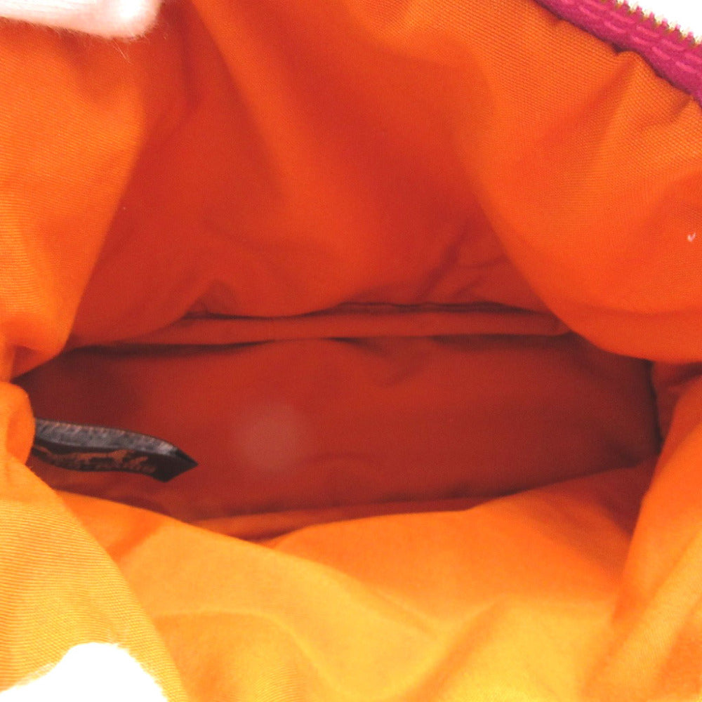 HERMES Pouch canvas pink Bored Pouch PM Women Used Authentic
