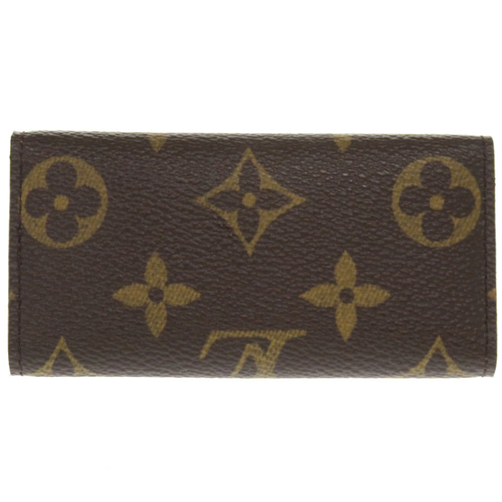 LOUIS VUITTON Key case Key holder  M69517 Monogram canvas Brown 4 hooks Monogram Multicles4 Women Used Authentic
