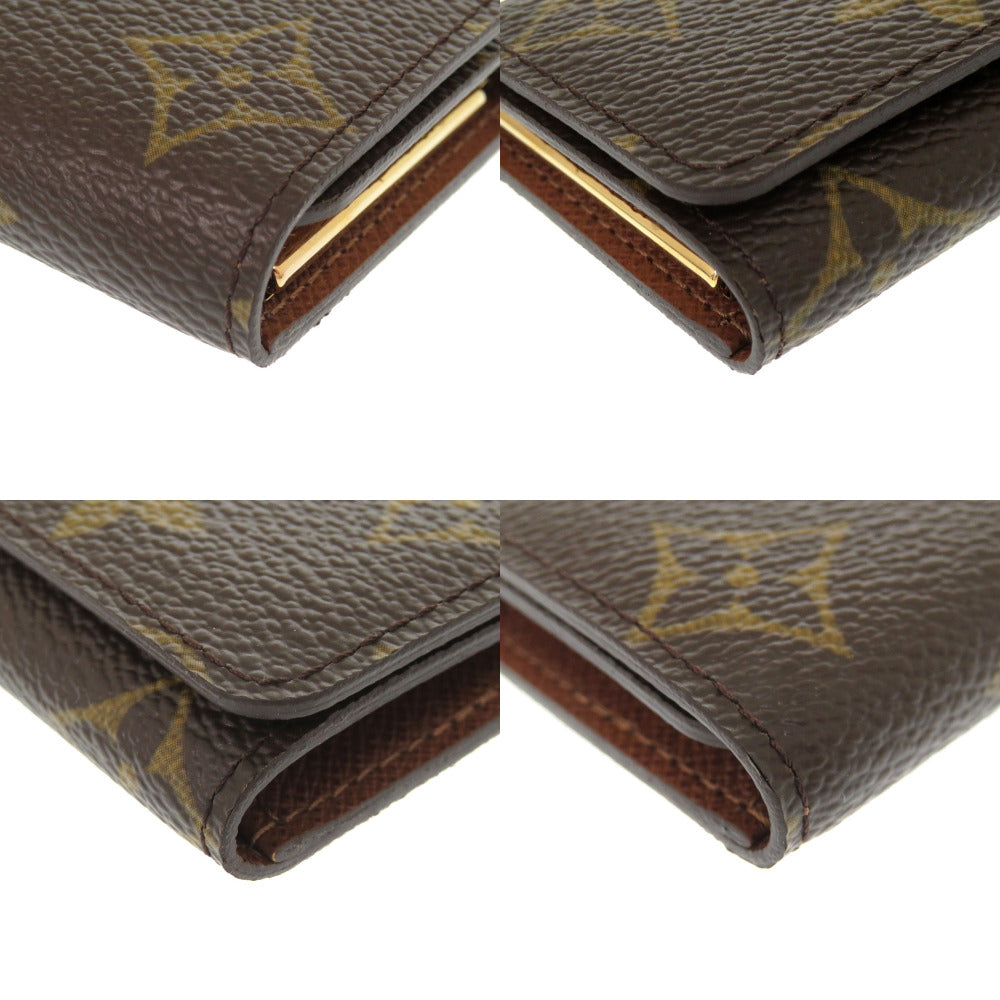 LOUIS VUITTON Key case Key holder  M69517 Monogram canvas Brown 4 hooks Monogram Multicles4 Women Used Authentic