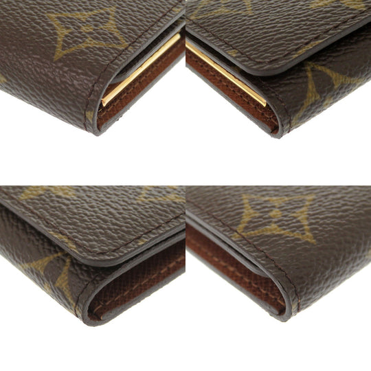 LOUIS VUITTON Key case Key holder  M69517 Monogram canvas Brown 4 hooks Monogram Multicles4 Women Used Authentic