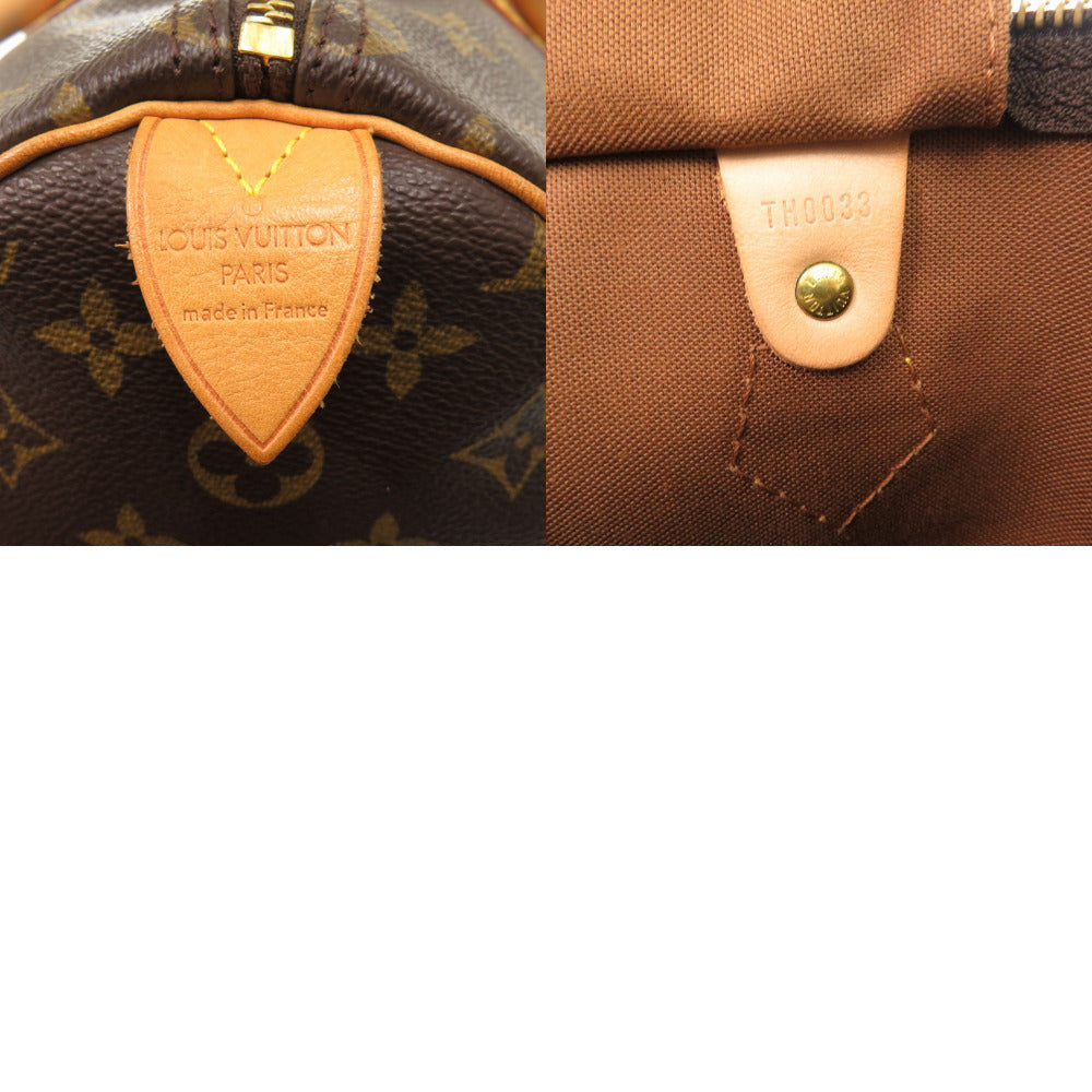 LOUIS VUITTON Handbag M41107 Monogram canvas Brown Monogram Speedy 35 Women Used Authentic