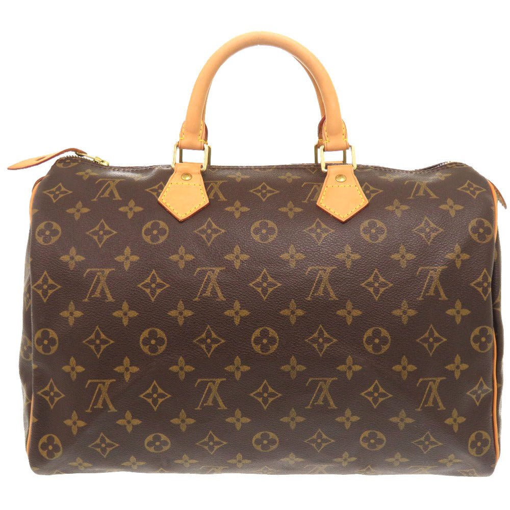 LOUIS VUITTON Handbag M41107 Monogram canvas Brown Monogram Speedy 35 Women Used Authentic