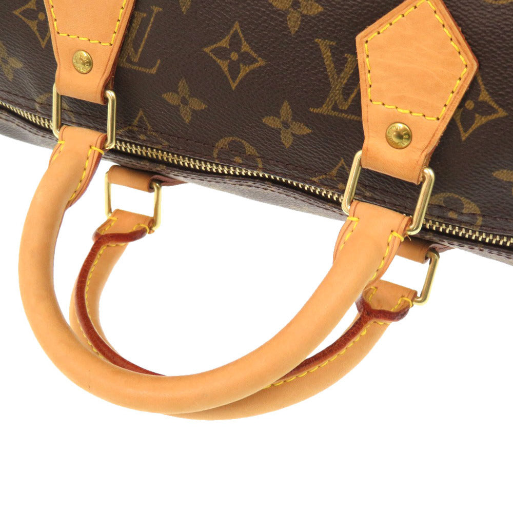 LOUIS VUITTON Handbag M41107 Monogram canvas Brown Monogram Speedy 35 Women Used Authentic