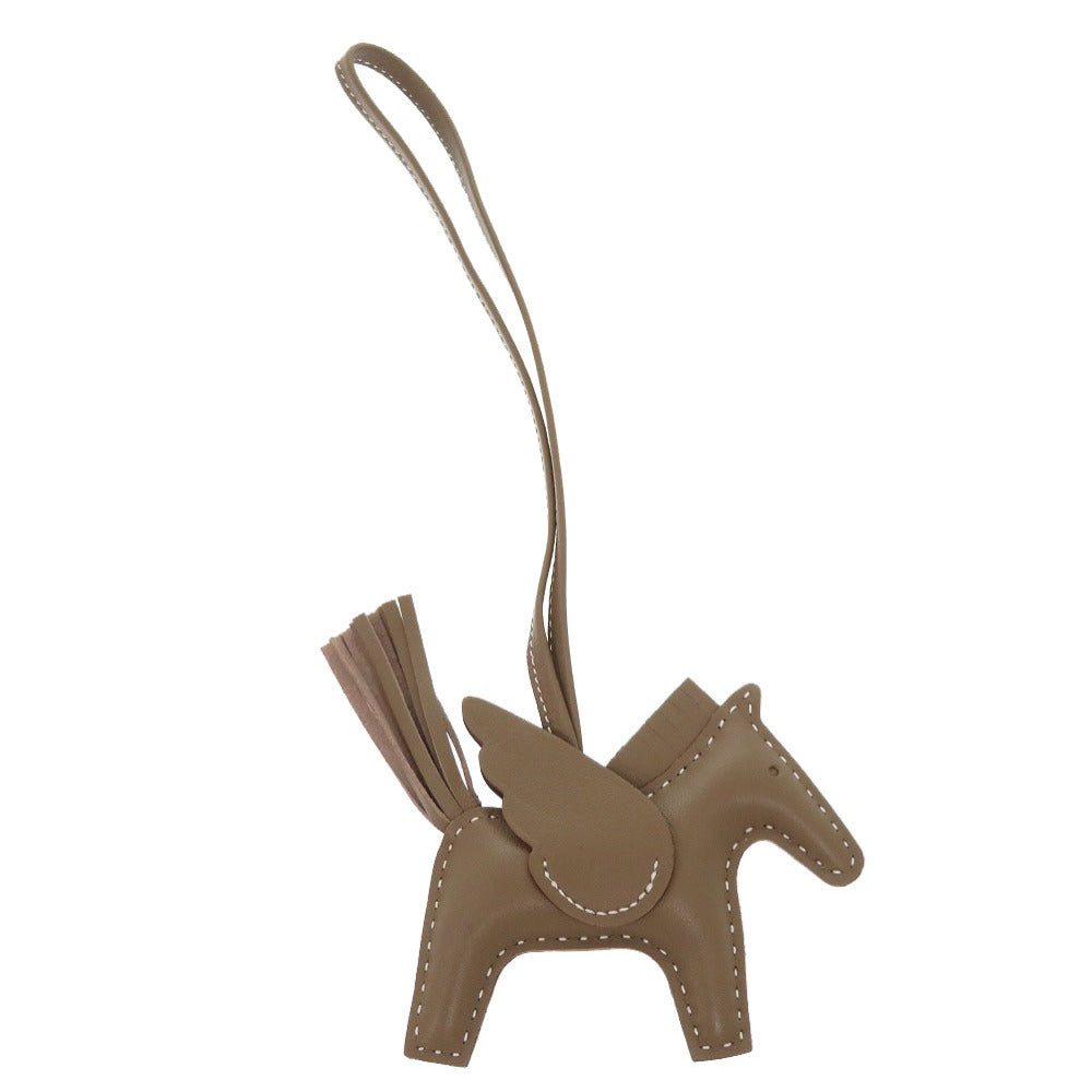 HERMES key ring Anyo Miro Etope Rodeo PM Pegasus Women Used Authentic