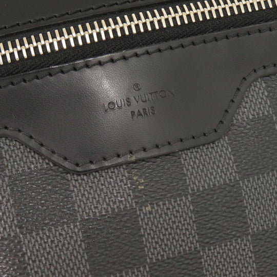 LOUIS VUITTON Shoulder Bag N58028 Damier Grafitto Canvas gray Damier Graphite Tomas Women Used Authentic
