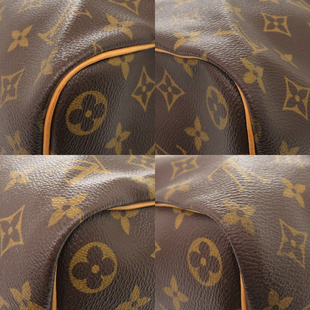 LOUIS VUITTON Boston Duffel bag M41428 Monogram canvas Brown Monogram Keepall 45 mens Used Authentic