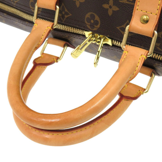 LOUIS VUITTON Boston Duffel bag M41428 Monogram canvas Brown Monogram Keepall 45 mens Used Authentic