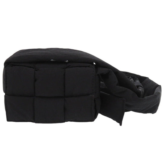 BOTTEGAVENETA Shoulder Bag 691018 VB081 Nylon black Cassette Shoulder Bag MINI CASSETTE mens(Unisex) Used Authentic