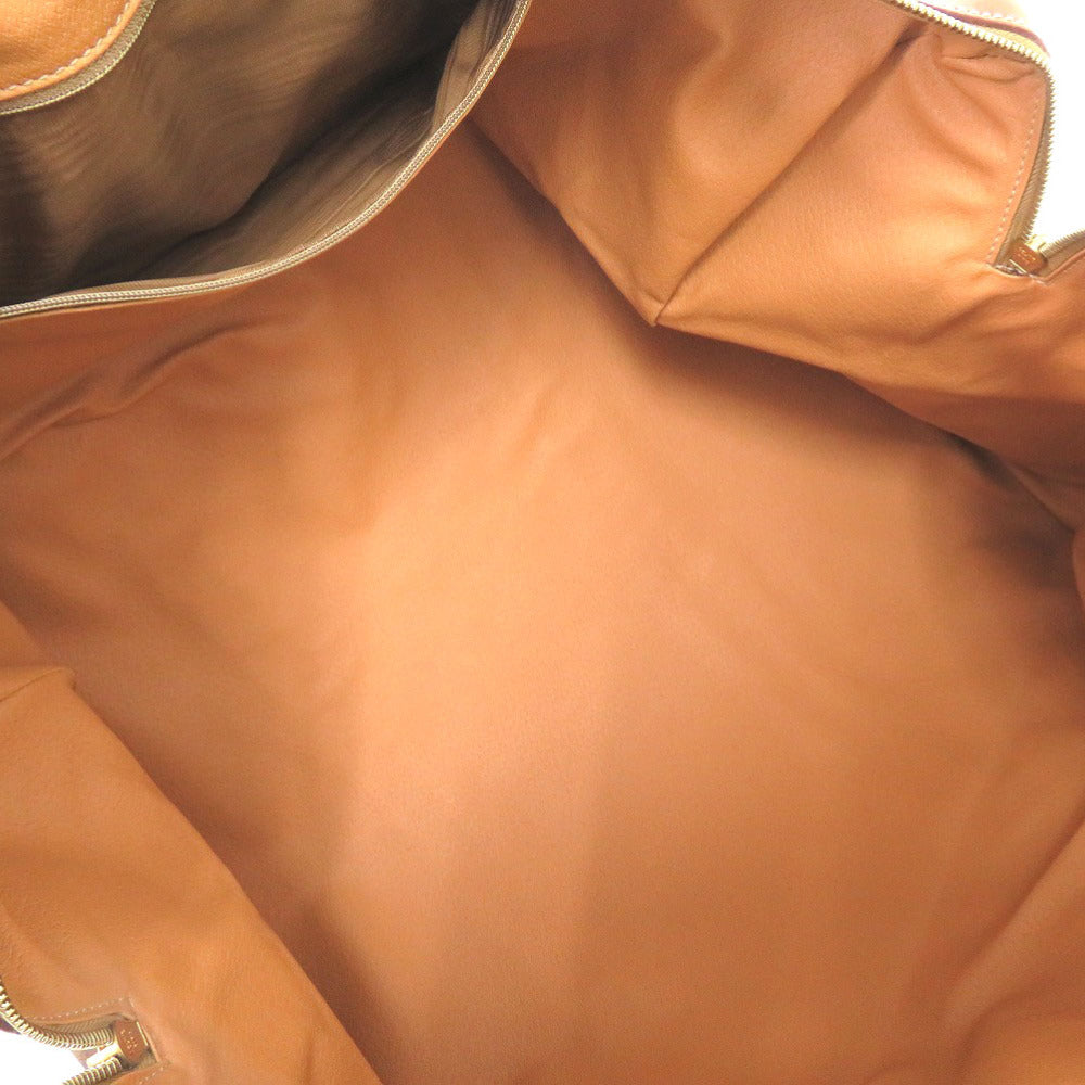 CELINE Boston Duffel bag PVC Brown Macadam mens Used Authentic