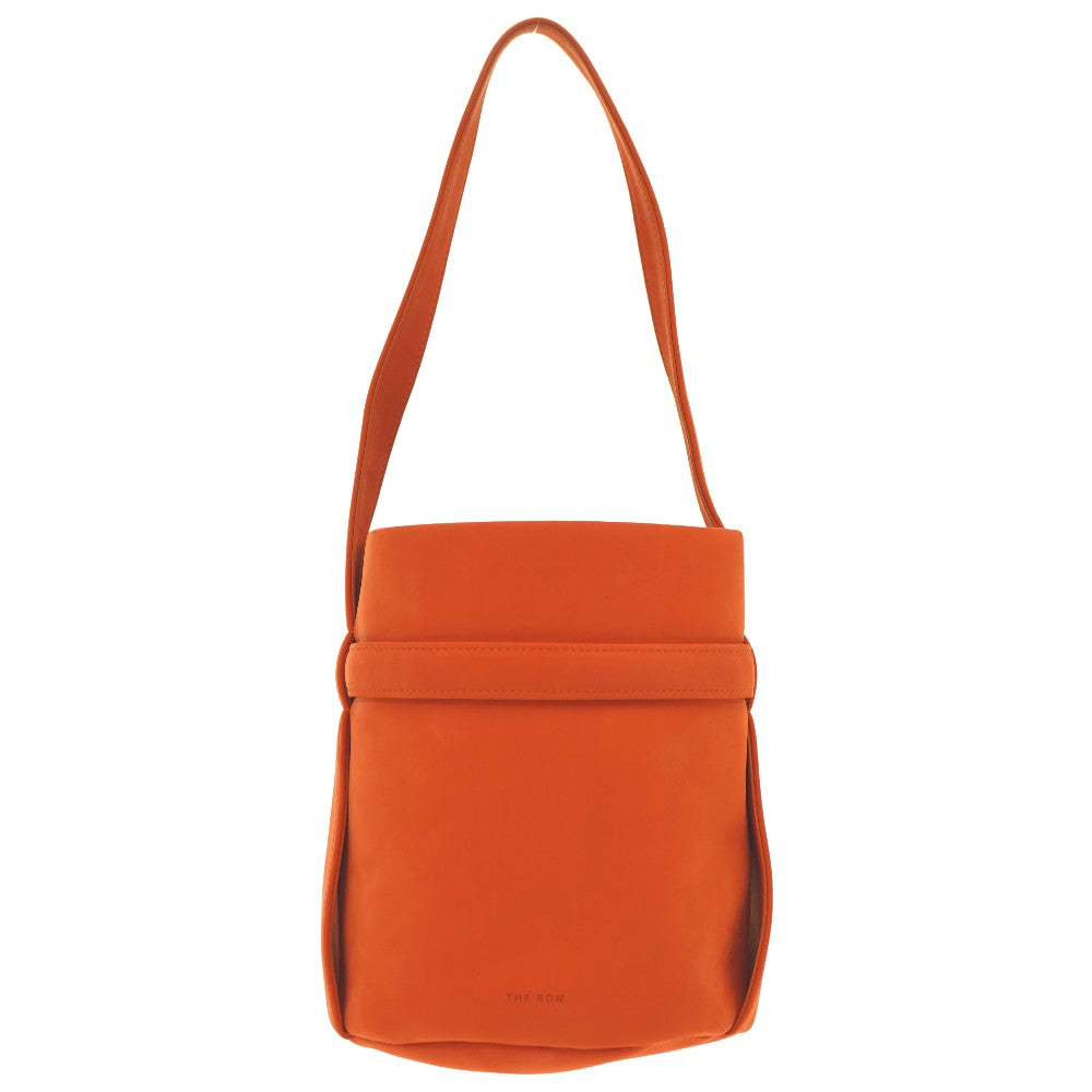 THE ROW Shoulder Bag Suede Orange Leo Mini Women Used Authentic