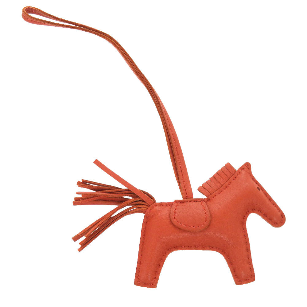 HERMES key ring Anjou Miro, Anjou Miro Carnelian Rodeo PM Women Used Authentic