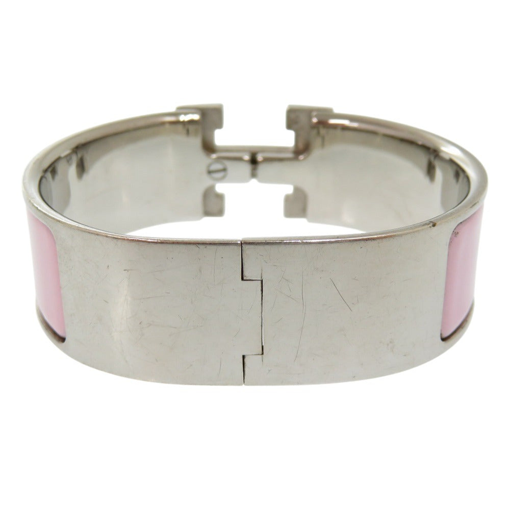 HERMES Bangle metal pink clicclacGM