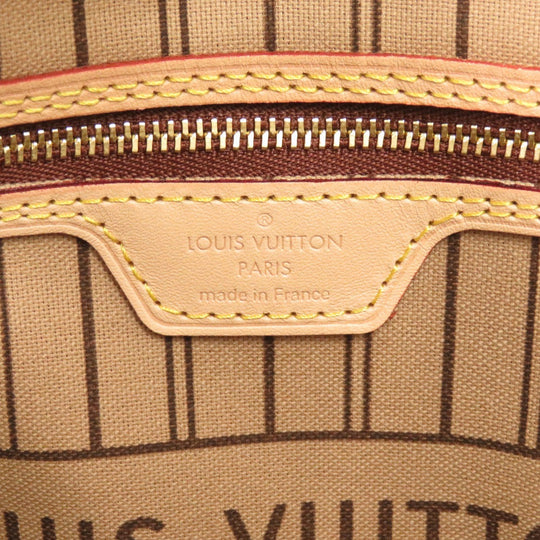 LOUIS VUITTON Tote Bag M40995 Monogram canvas Brown Monogram New Neverfull MM Women Used Authentic