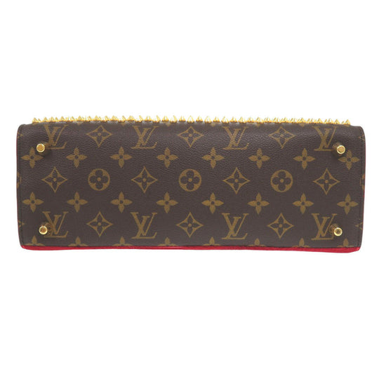 LOUIS VUITTON Handbag M41234 Monogram canvas, pony Brown x Christian Louboutin Monogram Iconocrust Women Used Authentic