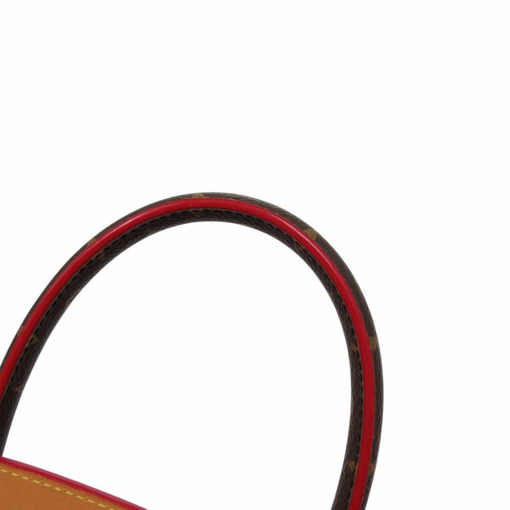 LOUIS VUITTON Handbag M41234 Monogram canvas, pony Brown x Christian Louboutin Monogram Iconocrust Women Used Authentic
