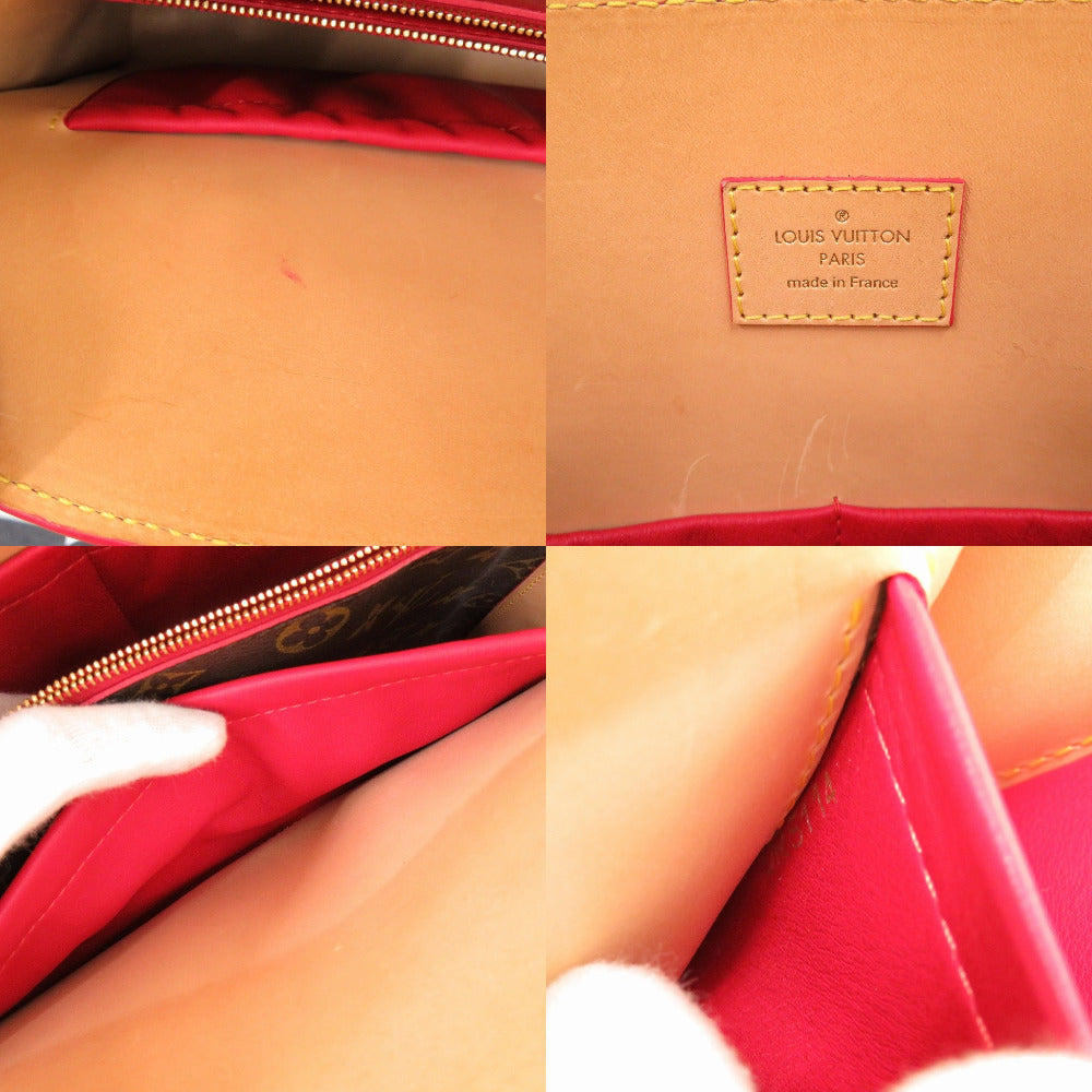 LOUIS VUITTON Handbag M41234 Monogram canvas, pony Brown x Christian Louboutin Monogram Iconocrust Women Used Authentic