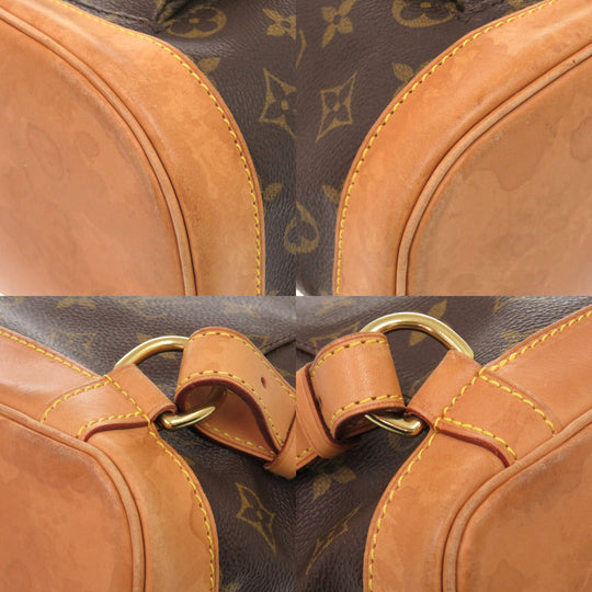 LOUIS VUITTON Backpack M51136 Monogram canvas Brown Monogram MontsourisMM Women Used Authentic