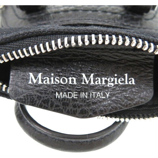 Maison Margiela Shoulder Bag SB3WG0025 P4455 T8013 leather black 5AC CLASSIQUE BABY Pouch Women Used Authentic