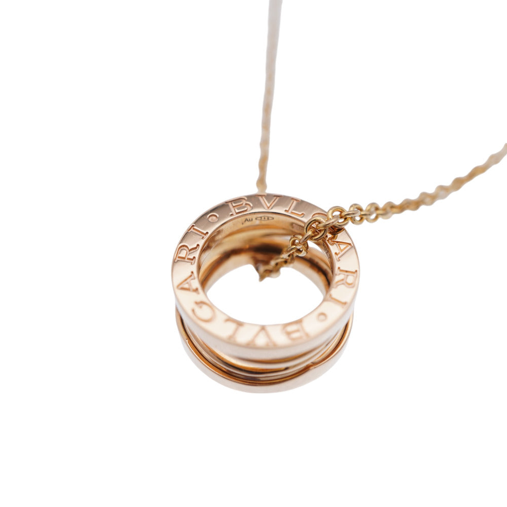 BVLGARI Necklace K18 Pink Gold Pink gold B-ZERO1 Design Legend Women(Unisex) Used Authentic