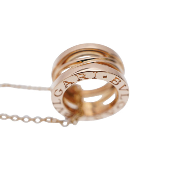 BVLGARI Necklace K18 Pink Gold Pink gold B-ZERO1 Design Legend Women(Unisex) Used Authentic