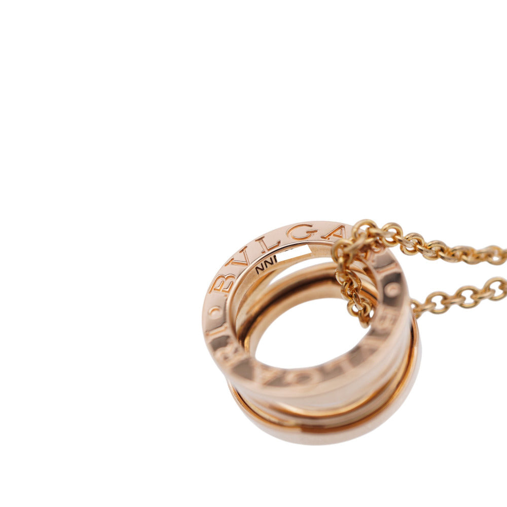 BVLGARI Necklace K18 Pink Gold Pink gold B-ZERO1 Design Legend Women(Unisex) Used Authentic