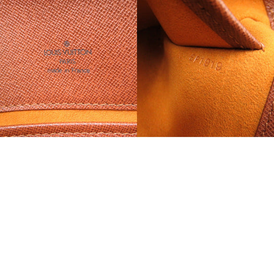 LOUIS VUITTON Shoulder Bag M51257 Monogram canvas Brown Monogram Musette Tango Short Strap Women Used Authentic