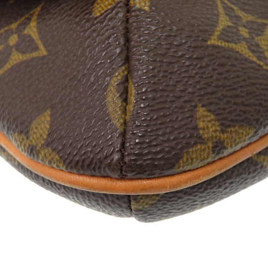 LOUIS VUITTON Shoulder Bag M51257 Monogram canvas Brown Monogram Musette Tango Short Strap Women Used Authentic