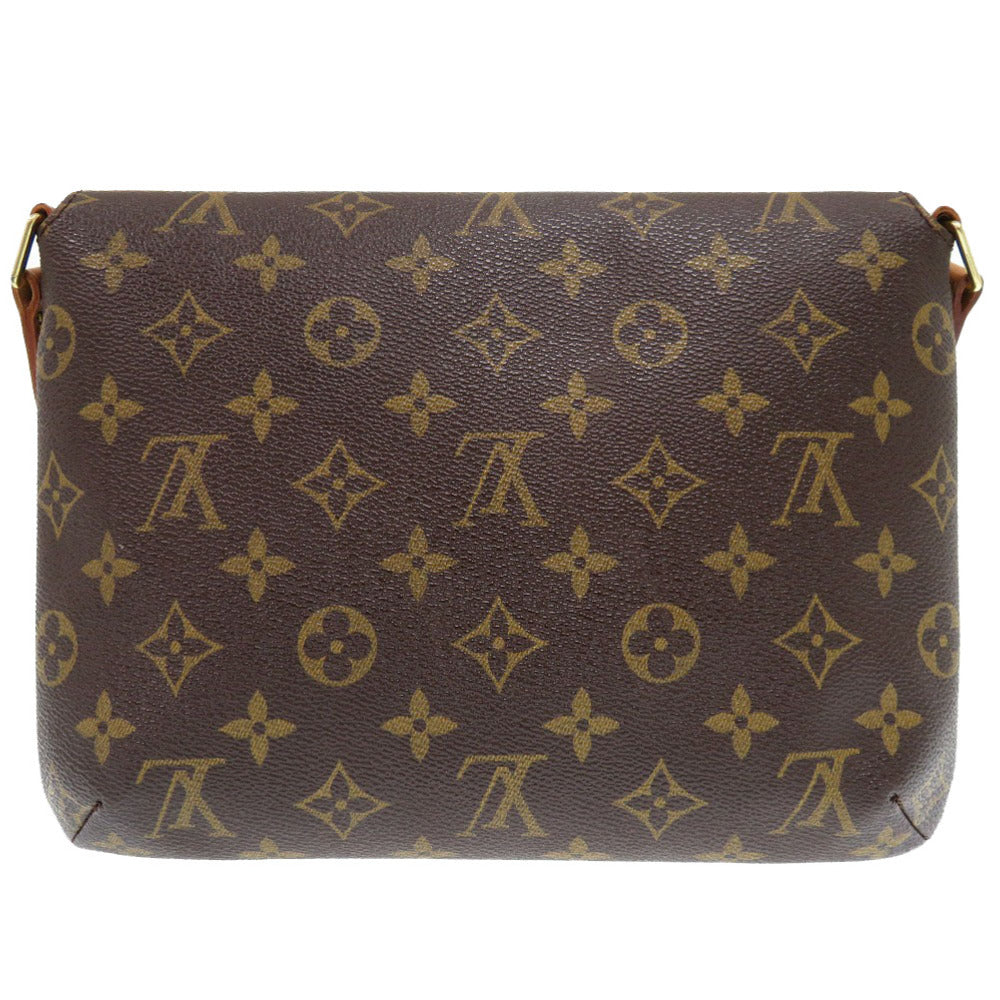 LOUIS VUITTON Shoulder Bag M51257 Monogram canvas Brown Monogram Musette Tango Short Strap Women Used Authentic