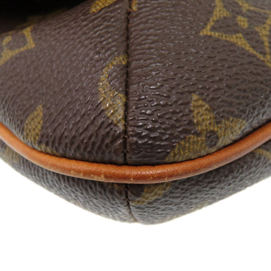 LOUIS VUITTON Shoulder Bag M51257 Monogram canvas Brown Monogram Musette Tango Short Strap Women Used Authentic
