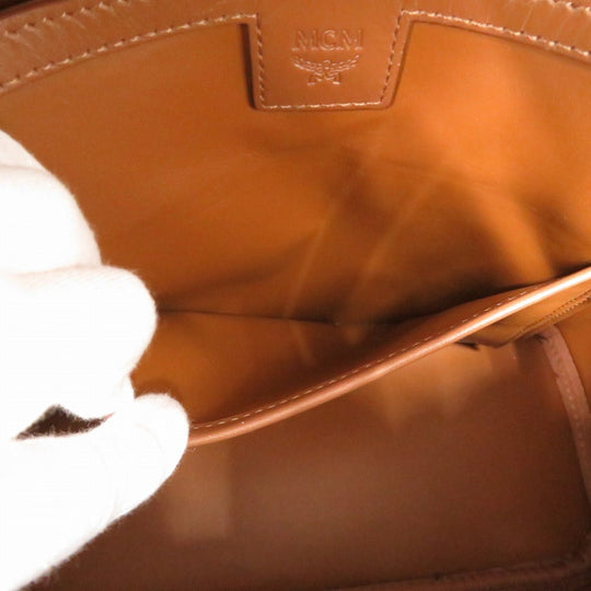 MCM Backpack MMK6SVE37BK001 leather black Studs Vicetos Women Used Authentic