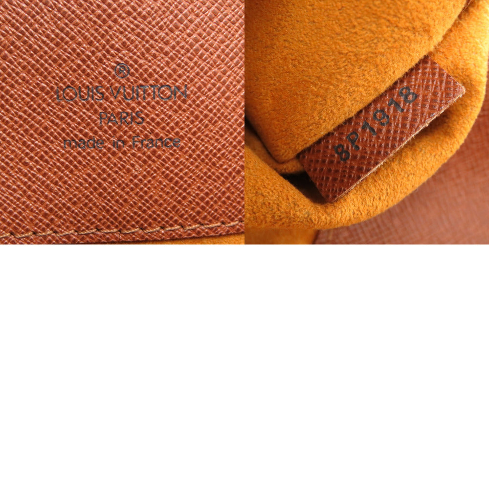 LOUIS VUITTON Shoulder Bag M51257 Monogram canvas Brown Monogram Musette Tango Short Strap Women Used Authentic