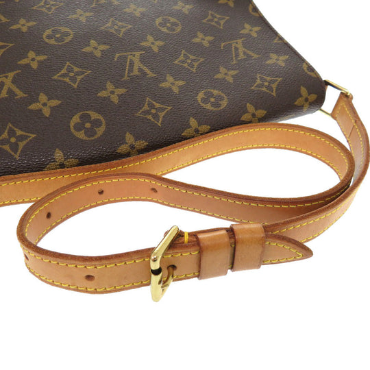 LOUIS VUITTON Shoulder Bag M51257 Monogram canvas Brown Monogram Musette Tango Short Strap Women Used Authentic