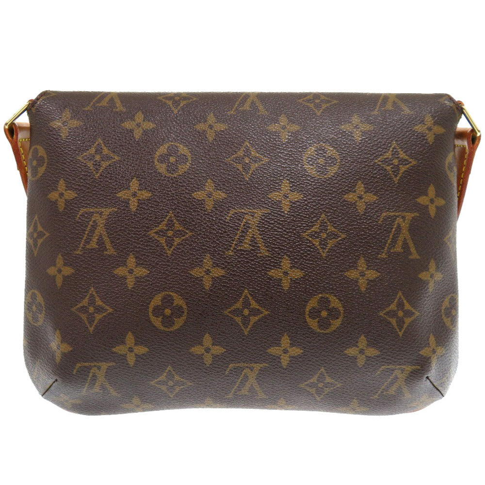 LOUIS VUITTON Shoulder Bag M51257 Monogram canvas Brown Monogram Musette Tango Short Strap Women Used Authentic