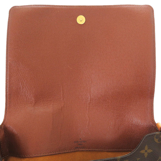 LOUIS VUITTON Shoulder Bag M51257 Monogram canvas Brown Monogram Musette Tango Short Strap Women Used Authentic