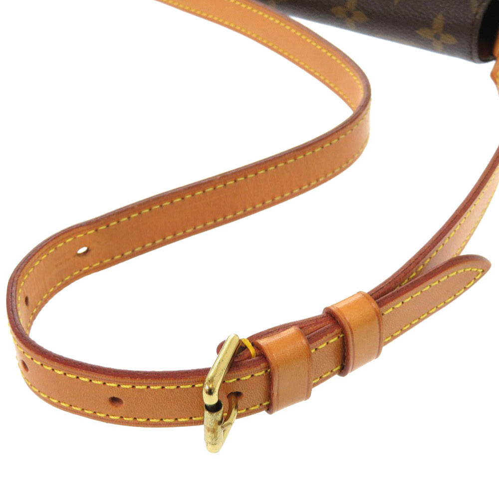 LOUIS VUITTON Shoulder Bag M51257 Monogram canvas Brown Monogram Musette Tango Short Strap Women Used Authentic