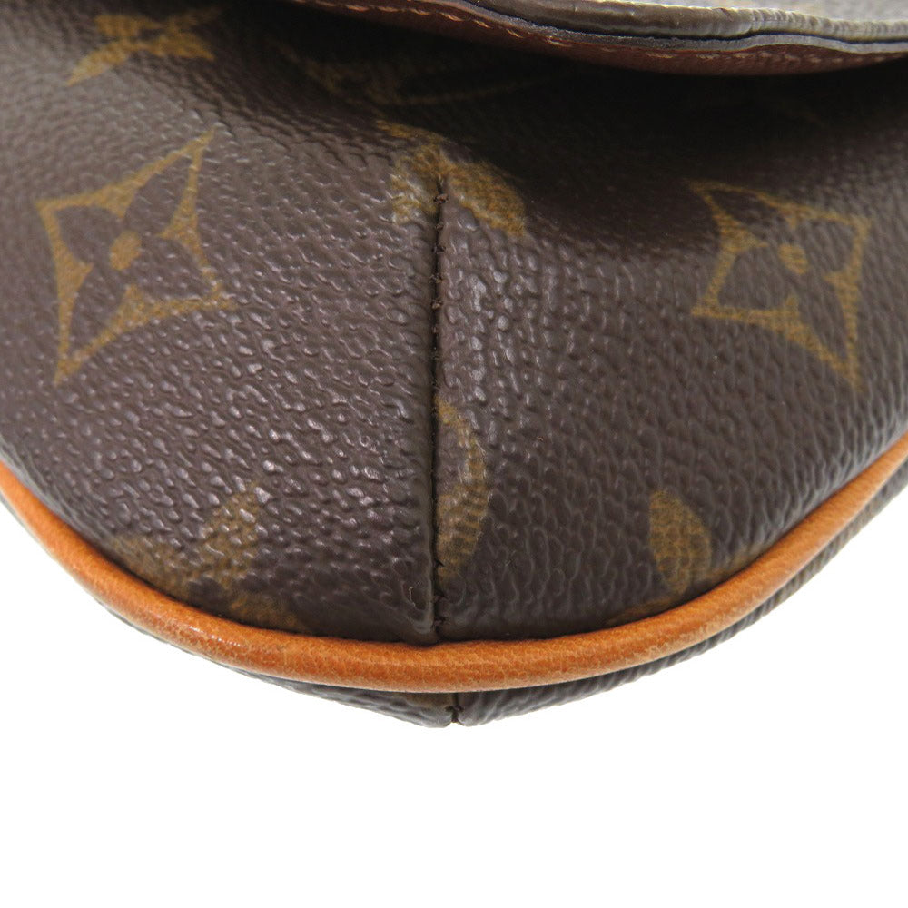 LOUIS VUITTON Shoulder Bag M51257 Monogram canvas Brown Monogram Musette Tango Short Strap Women Used Authentic