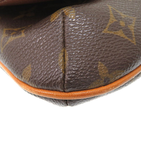 LOUIS VUITTON Shoulder Bag M51257 Monogram canvas Brown Monogram Musette Tango Short Strap Women Used Authentic