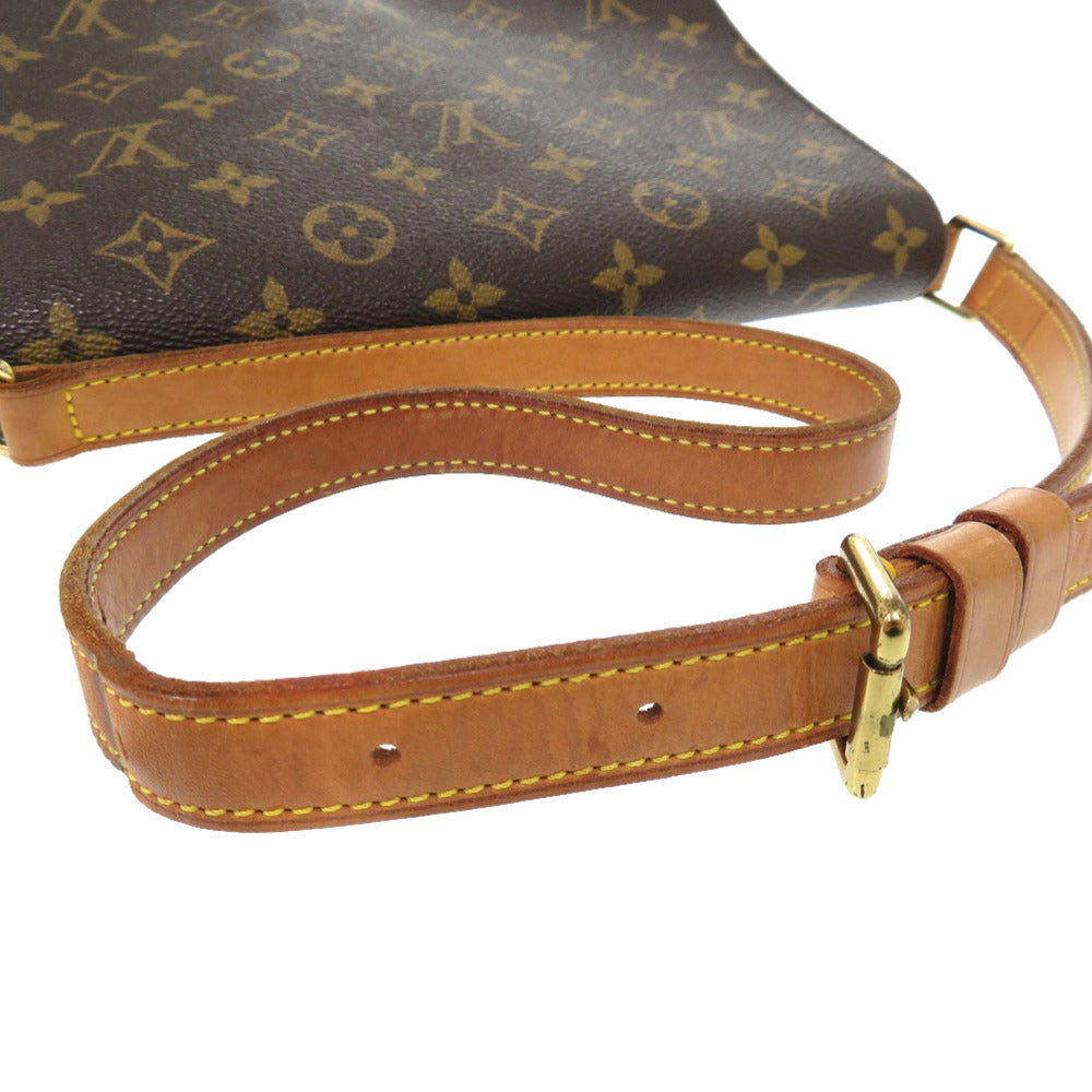 LOUIS VUITTON Shoulder Bag M51257 Monogram canvas Brown Monogram Musette Tango Short Strap Women Used Authentic